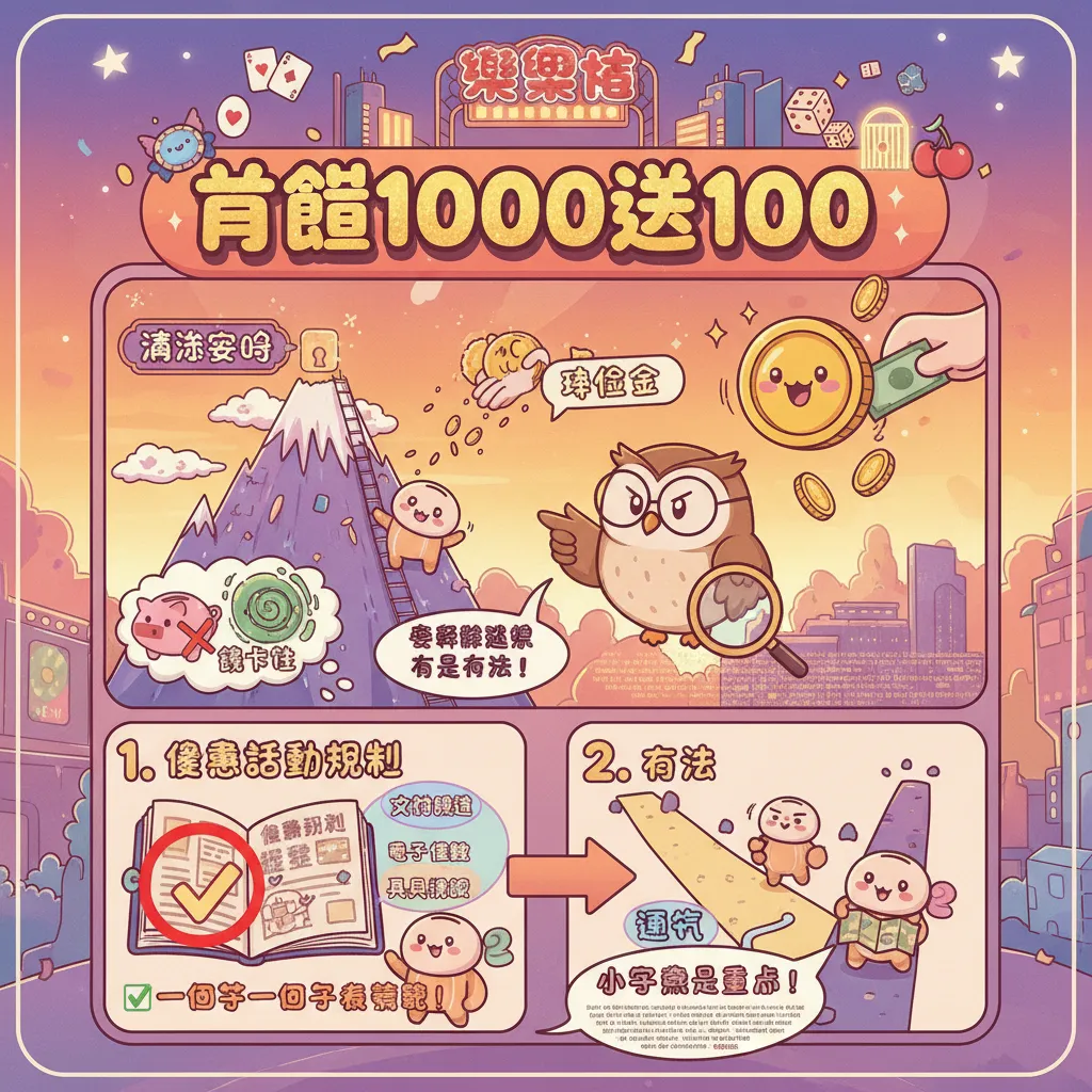 首儲1000送1000優惠：如何輕鬆達成流水要求並順利出金？