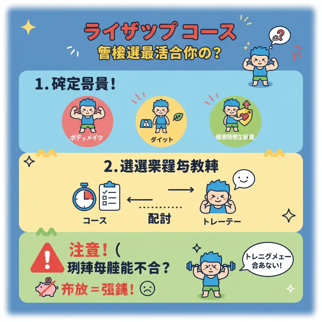 如何選擇最適合你的ライザップコース與個人化健身指導